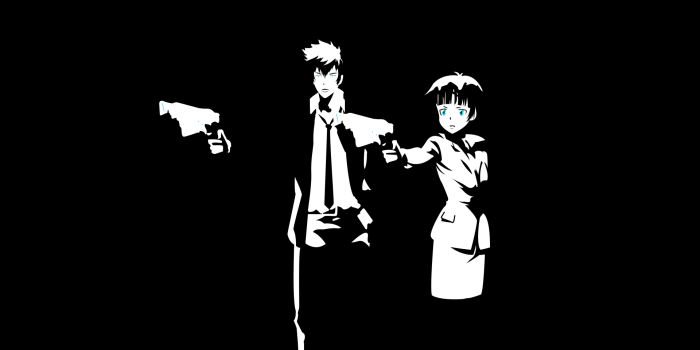 1920x1080 I made this Psycho-Pass/Pulp Fiction wallpaper : anime