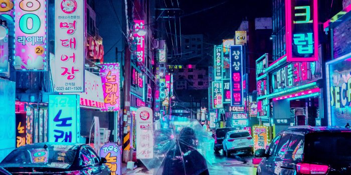 4956x7430 Neon Lights in Seoul | iPhone X Wallpapers - iPhone X Wallpapers HD