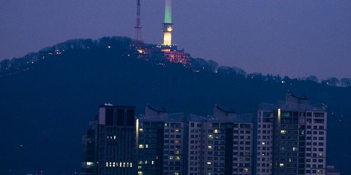 910x1365 HD wallpaper: south korea, yongsan-gu, seoul tower, n tower, ytn