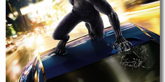 1000x1449 Custom Canvas Wall Decor Marvel Black Panther Poster Black Panther