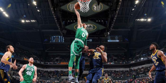 3840x2400 Free download Download wallpapers 4k Jayson Tatum dunk basketball