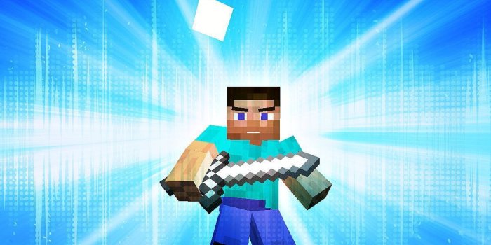 1202x664 minecraft steve - Free Large Images