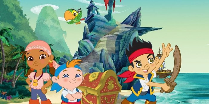 1000x1000 Home > Disney Jake & The Never Land Pirates Wallpaper | Kids room
