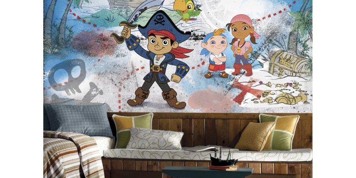 1587x1200 JL1387M Captain Jake & the Never Land Pirates Prepasted XL Mural