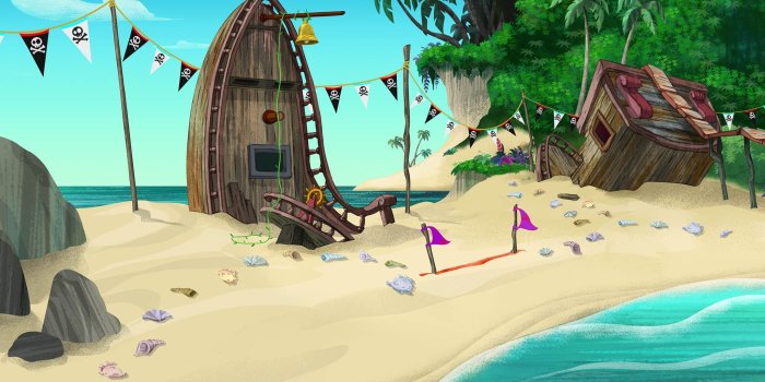 2048x1152 Jake's Pirate Sticker Book | Jake and the Never Land Pirates