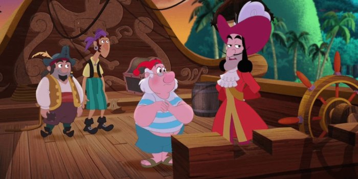 1920x1080 Captain Hook And Mr. Smee His Friends Jake And The Never Never