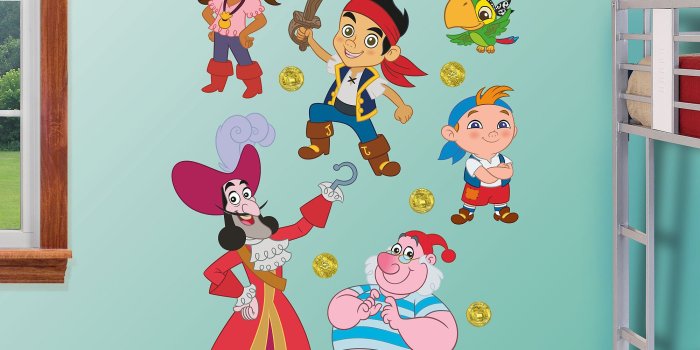 2000x2000 Fathead Disney Jake and The Neverland Pirates Wall Decal | Wayfair