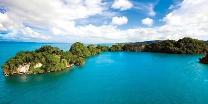 1244x700 Green water blue clouds landscapes nature white hills plants