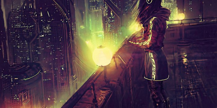 2048x2048 2048x2048 Standing On Terraces Scifi Cyberpunk 4k Ipad Air HD 4k