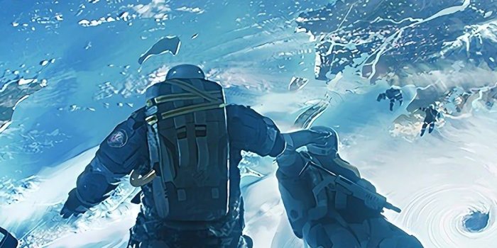 1080x1920 Sci-Fi Soldier Skydiving 4K Wallpaper #68