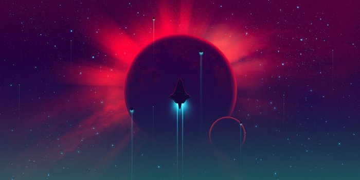 3840x2160 Spaceship Minimalist Sci-Fi Digital Art 4K Wallpaper #138