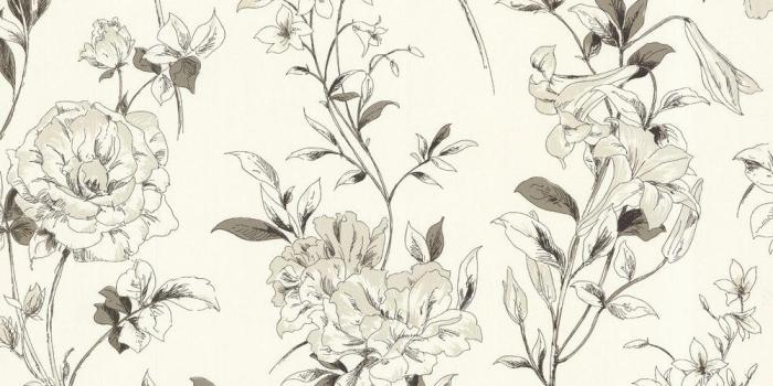 1000x1000 Beacon House Jolie Off White Floral Toss Wallpaper - Flower