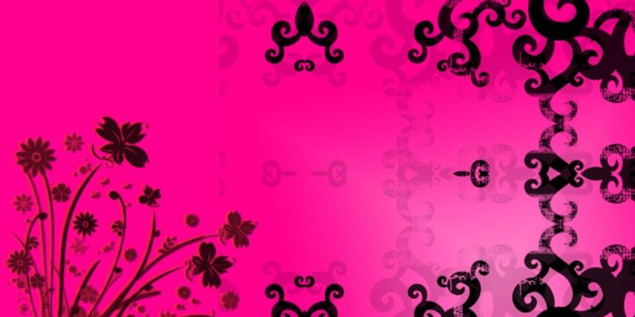 1024x768 Cool Pink and Black wallpaper | 1024x768 | #10208