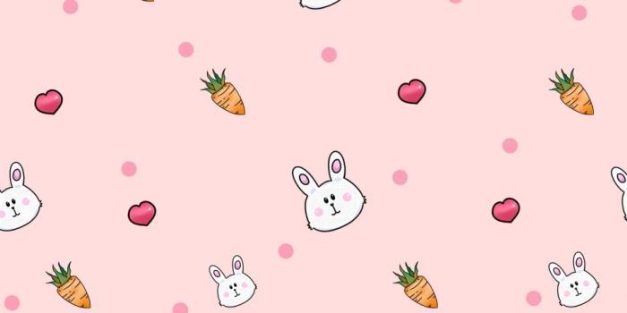 960x1440 Hand Drawn Cute Bunny Wallpaper Print Ad Background Wallpaper Image For  Free Download - Pngtree