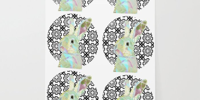 1500x1500 Bunny Bliss Wallpaper by kindnessismagic | Society6