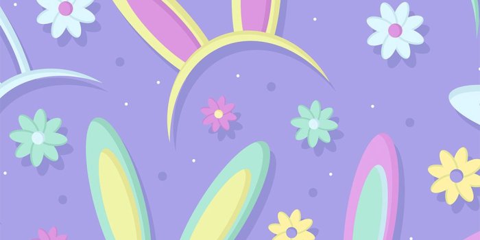 1080x1920 Easter bunny pattern phone wallpaper | HeroScreen