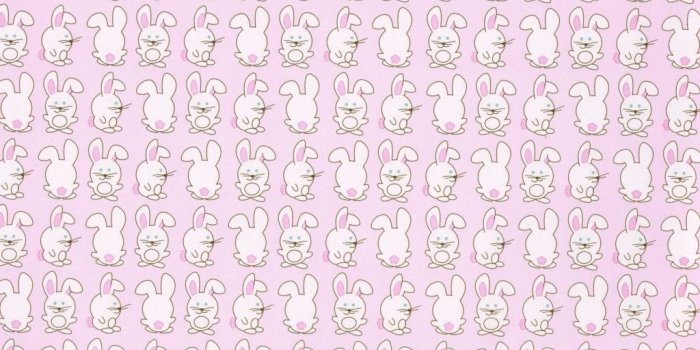 1024x768 Bunny Pattern Ultra HD Desktop Background Wallpaper for : Multi