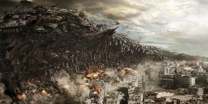 1920x1080 dark, Fantasy, Manipulation, Cg, Digital, Art, Cities, Apocalypse