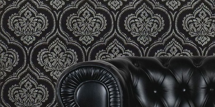 1134x1134 Damask Wallpaper Glitz Glitter Textured Sparkle Black Pink Teal