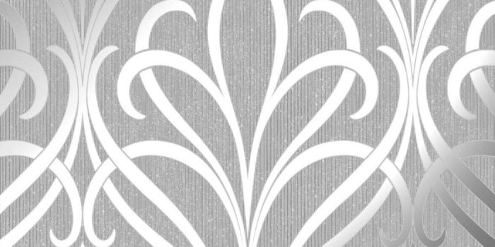 1000x1000 Henderson Interiors Camden Damask Wallpaper Soft Grey Silver