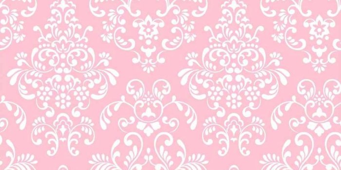 1427x1440 Pink And Black Damask Pattern - Viewing Gallery | ダマスク柄, 壁紙