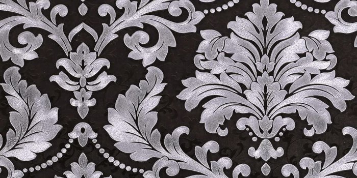 1001x1001 SICOHOME Black Damask Wallpaper 11 Yards - - Amazon.com