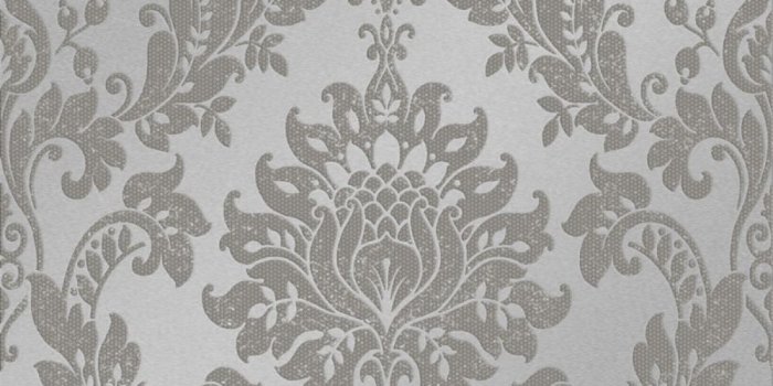 1000x1000 Designer Interiors Clara Damask Wallpaper Dark Grey (35391