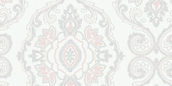 1000x933 Nautical Damask Wallpaper in Pink Sunset from the Beach House