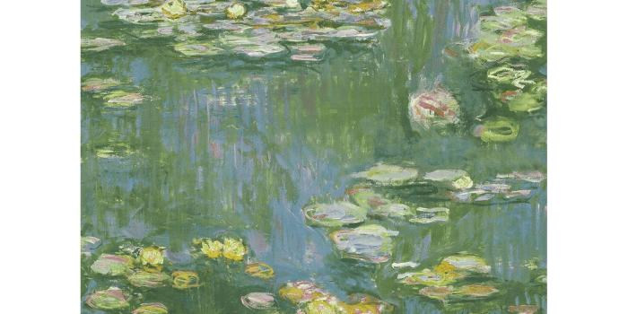 1615x1221 FI71502 Water Lilies French Impressionist Wallpaper