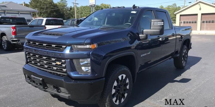 1920x1440 New 2020 Chevrolet Silverado 2500HD Custom in Northsky Blue