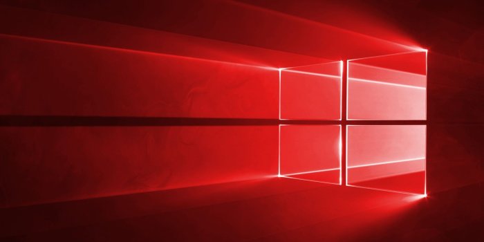 1600x1200 Windows 10 Red in 4K Ultra HD Desktop Background Wallpaper for