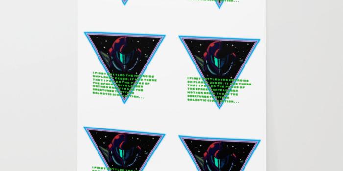 1500x1500 Super Metroid Intro Wallpaper by mulks | Society6