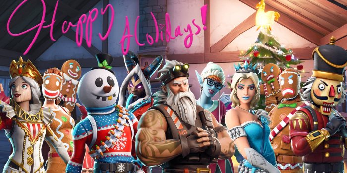 1920x1080 Fortnite Christmas Skins Wallpapers