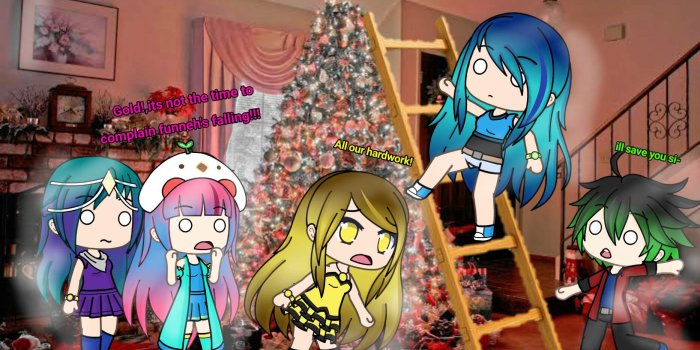 1866x1166 Day 2:Krew putting up the tree | ItsFunneh Amino
