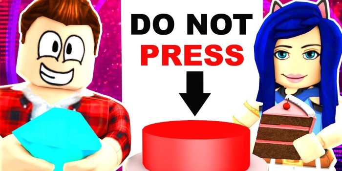 1280x720 DO NOT PRESS THIS BUTTON IN ROBLOX! WHAT WILL HAPPEN?