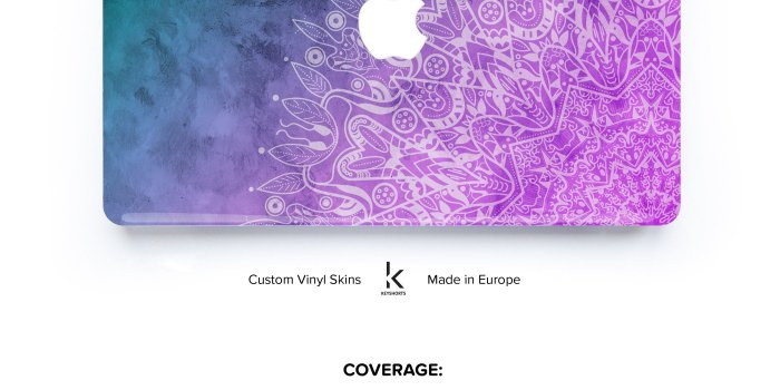 2100x2397 Holiday Dream Mandala MacBook Skin | Keyshorts