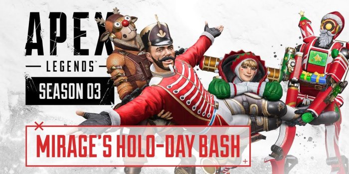 1280x720 Apex Legends – Mirage's Holo-Day Bash Collection Event