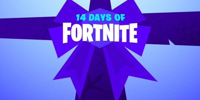 1920x1080 14 Days of Fortnite brings a Holiday event to the game with new
