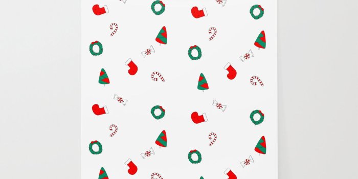 1500x1500 Winter Holiday Themed Illustration Merry Christmas! Wallpaper by