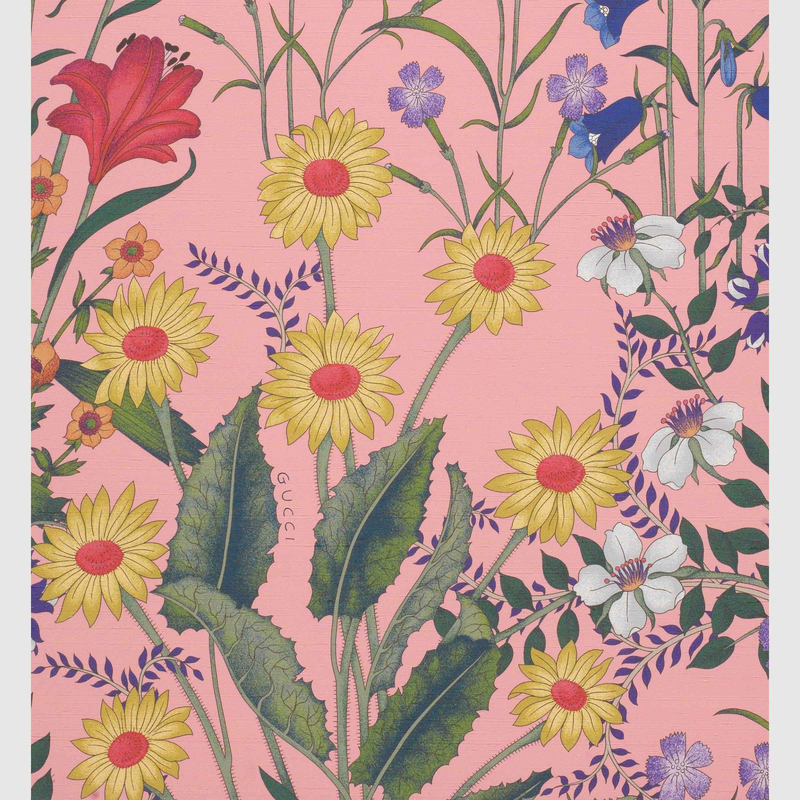 2400x2400 Gucci New Flora print wallpaper in 2020 | Print wallpaper