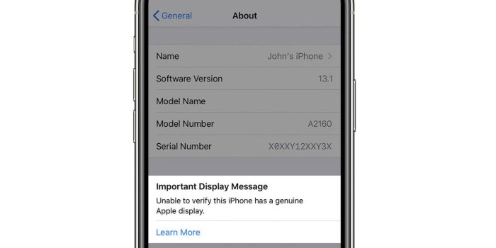 1200x800 Apple's iPhone 11 and 11 Pro will show a warning if they can't