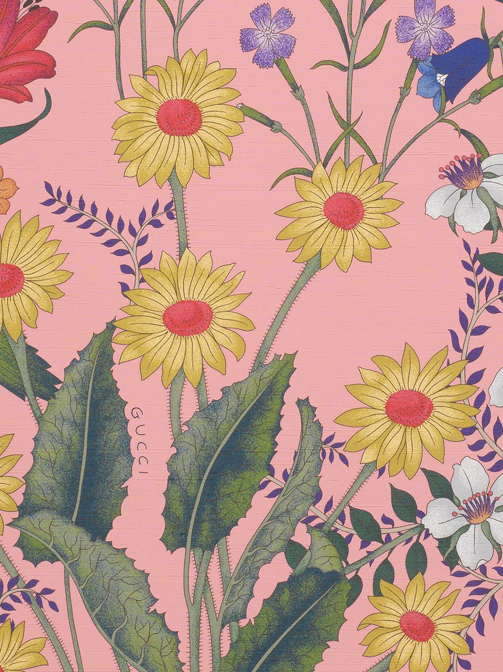 1000x1334 Gucci Flora Print Wallpaper - Farfetch