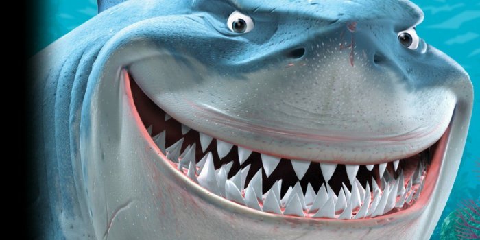 1280x960 Shark Finding Nemo - Disney Wallpaper