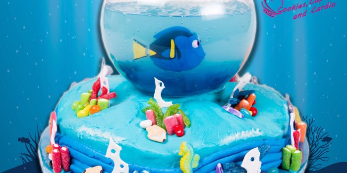 1920x1080 How to Make a Finding Dory Cake (Finding Nemo Cake)