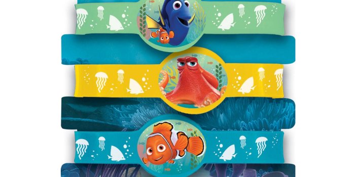 1500x1500 Finding Dory Rubber Bracelet Party Favors, 4ct - Walmart.com