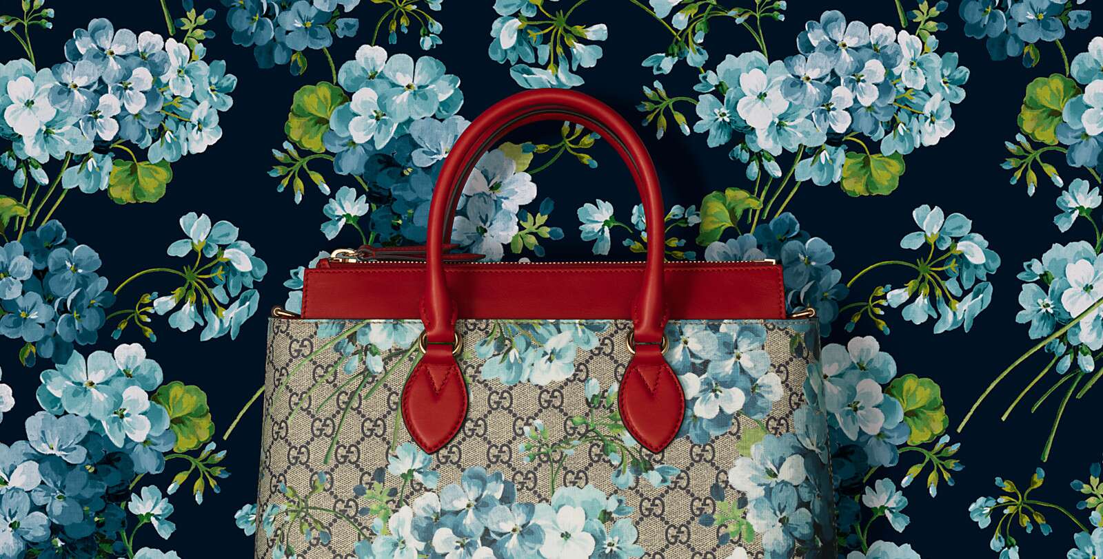1600x812 Blue Blooms - Gucci Stories