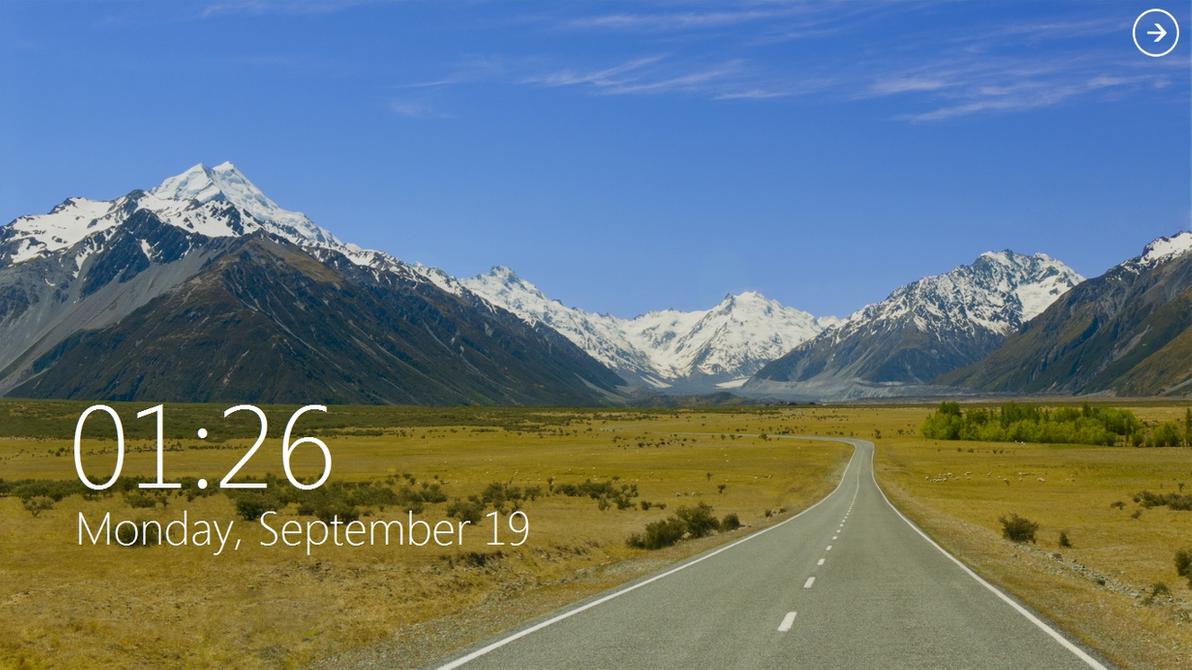 1192x670 Techno Boosters: Windows 8 Login/Lock Screen for Windows 7 free