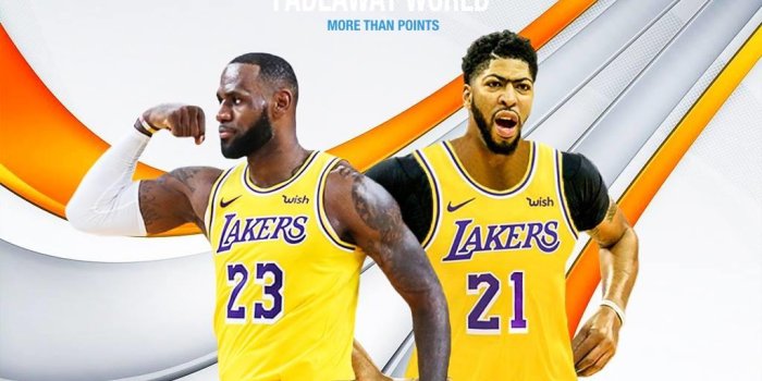 1024x768 Lebron desktop wallpaper: Lebron James Y Anthony Davis Wallpaper