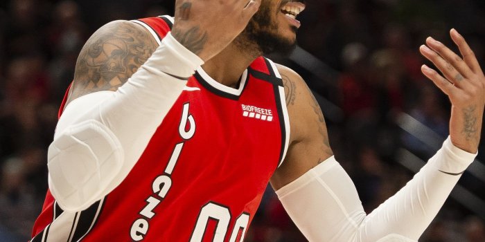 1400x1400 Carmelo Anthony update: Trail Blazers F out Friday vs. Lakers