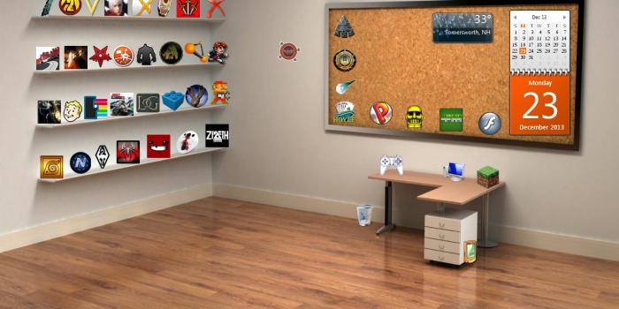 1280x1024 Empty Office Desktop Wallpaper-3W15TA6.jpg - Picserio.com